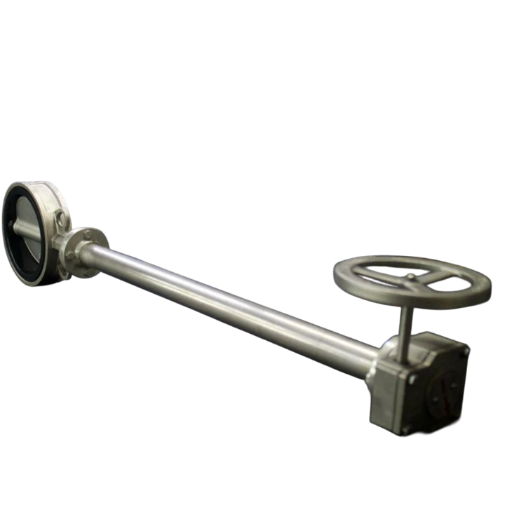 Extended Stem Stainless Steel Butterfly Valve